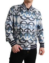 Load image into Gallery viewer, Dolce & Gabbana Multicolor Logo Print Bomber Blouson Jacket