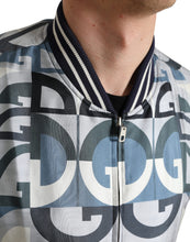Load image into Gallery viewer, Dolce & Gabbana Multicolor Logo Print Bomber Blouson Jacket