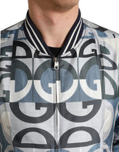 Load image into Gallery viewer, Dolce & Gabbana Multicolor Logo Print Bomber Blouson Jacket