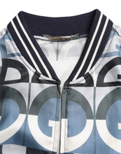 Load image into Gallery viewer, Dolce & Gabbana Multicolor Logo Print Bomber Blouson Jacket