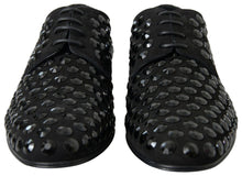 Load image into Gallery viewer, Dolce & Gabbana Sleek Black Suede Derby Formal Shoes