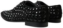 Load image into Gallery viewer, Dolce & Gabbana Sleek Black Suede Derby Formal Shoes