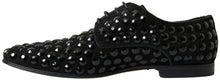 Load image into Gallery viewer, Dolce & Gabbana Sleek Black Suede Derby Formal Shoes