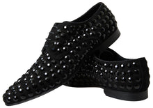 Load image into Gallery viewer, Dolce & Gabbana Sleek Black Suede Derby Formal Shoes