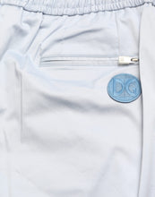 Load image into Gallery viewer, Dolce & Gabbana Light Blue Cotton Stretch Jogger Pants