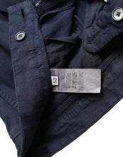 Load image into Gallery viewer, Dolce & Gabbana Dark Blue Cotton Stretch Slim Fit Dress Pants