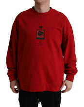 Load image into Gallery viewer, Dolce & Gabbana Red Logo Print Crew Neck Pullover Sweater