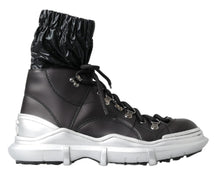 Load image into Gallery viewer, Dolce & Gabbana Black High Top Sneaker Bootie