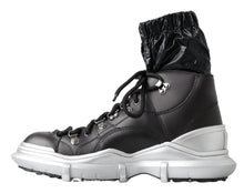 Load image into Gallery viewer, Dolce & Gabbana Black High Top Sneaker Bootie