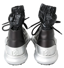 Load image into Gallery viewer, Dolce & Gabbana Black High Top Sneaker Bootie
