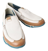 Load image into Gallery viewer, Dolce & Gabbana Elegant White Leather Slipper Loafers
