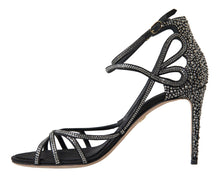 Load image into Gallery viewer, Dolce & Gabbana Elegant Keira Rhinestone Stiletto Sandals