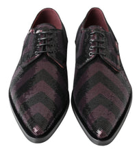 Load image into Gallery viewer, Dolce & Gabbana Elegant Sequin Embellished Derby Shoes