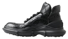 Load image into Gallery viewer, Dolce & Gabbana Elegant Black Leather Ankle Boots