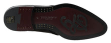 Load image into Gallery viewer, Dolce & Gabbana Classic Black Leather Derby Shoes