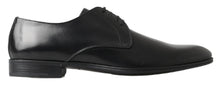 Load image into Gallery viewer, Dolce & Gabbana Classic Black Leather Derby Shoes