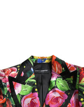 Load image into Gallery viewer, Dolce & Gabbana Multicolor Floral Print Silk Blazer Jacket
