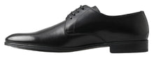 Load image into Gallery viewer, Dolce & Gabbana Classic Black Leather Derby Shoes