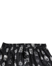 Load image into Gallery viewer, Dolce & Gabbana Elegant Silk Joggers with Religious Print