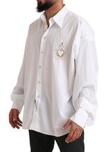 Load image into Gallery viewer, Dolce & Gabbana Elegant White Cotton Formal Shirt