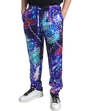 Load image into Gallery viewer, Dolce & Gabbana Multicolor Silk Jogger Pants