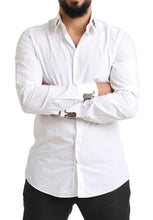 Load image into Gallery viewer, Dolce & Gabbana Italian Elegance Slim Fit White Cotton Shirt