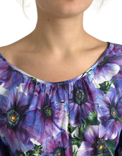 Load image into Gallery viewer, Dolce & Gabbana Floral A-Line Knee Length Cotton Dress