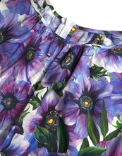 Load image into Gallery viewer, Dolce & Gabbana Floral A-Line Knee Length Cotton Dress