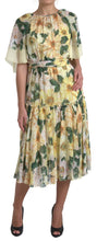Load image into Gallery viewer, Dolce & Gabbana Elegant Silk Floral Maxi Dress