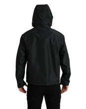 Load image into Gallery viewer, Dolce & Gabbana Black Polyester Logo Plaque Hooded Jacket