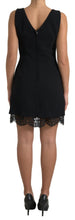 Load image into Gallery viewer, Dolce & Gabbana Elegant Sleeveless Lace Sheath Mini Dress