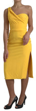 Load image into Gallery viewer, Dolce & Gabbana Elegant One Shoulder Midi Sundress