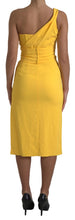 Load image into Gallery viewer, Dolce & Gabbana Elegant One Shoulder Midi Sundress