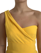 Load image into Gallery viewer, Dolce & Gabbana Elegant One Shoulder Midi Sundress