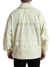 Load image into Gallery viewer, Dolce & Gabbana Yellow Nylon Collared Full Zip Parka Jacket