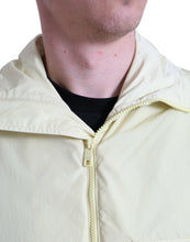 Load image into Gallery viewer, Dolce & Gabbana Yellow Nylon Collared Full Zip Parka Jacket