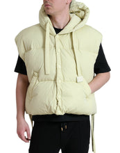 Load image into Gallery viewer, Dolce & Gabbana Yellow Nylon Hooded Short Sleeves Jacket