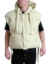Load image into Gallery viewer, Dolce & Gabbana Yellow Nylon Hooded Short Sleeves Jacket