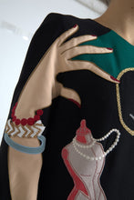 Load image into Gallery viewer, Dolce & Gabbana Elegant Multicolor Wool A-Line Dress