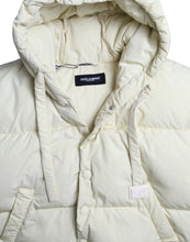 Load image into Gallery viewer, Dolce & Gabbana Yellow Nylon Hooded Short Sleeves Jacket