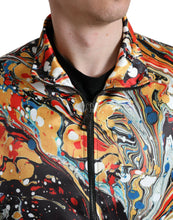 Load image into Gallery viewer, Dolce & Gabbana Multicolor Abstract Polyester Bomber Jacket