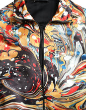 Load image into Gallery viewer, Dolce & Gabbana Multicolor Abstract Polyester Bomber Jacket