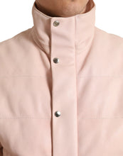 Load image into Gallery viewer, Dolce & Gabbana Pink Nylon Men Turtle Neck Puffer Jacket