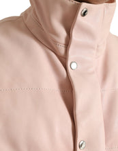 Load image into Gallery viewer, Dolce & Gabbana Pink Nylon Men Turtle Neck Puffer Jacket