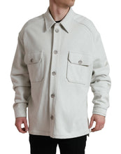 Load image into Gallery viewer, Dolce & Gabbana Grey Cotton Button Down Collared Coat Jacket