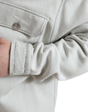 Load image into Gallery viewer, Dolce & Gabbana Grey Cotton Button Down Collared Coat Jacket