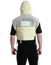 Load image into Gallery viewer, Dolce & Gabbana Yellow Nylon Hooded Sportswear Vest Jacket