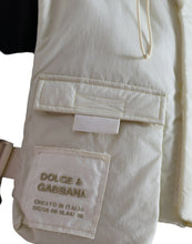Load image into Gallery viewer, Dolce & Gabbana Yellow Nylon Hooded Sportswear Vest Jacket