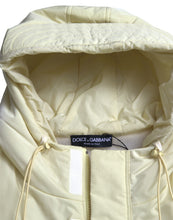Load image into Gallery viewer, Dolce & Gabbana Yellow Nylon Hooded Sportswear Vest Jacket