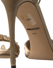 Load image into Gallery viewer, Dolce & Gabbana Crystal Embellished Heel Sandals